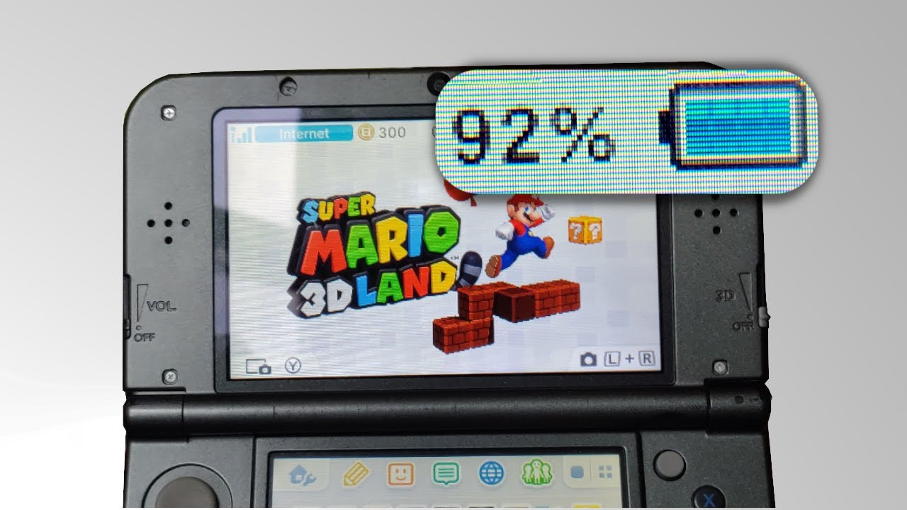 How to make your 3DS show a battery percentage on the home screen