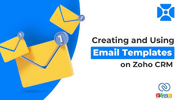 Creating Email Templates on Zoho CRM #zohopartner
