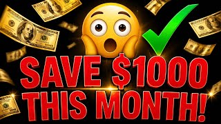 I Saved $1000 in 30 Days — Here's Exactly How I Did It (Step by Step)