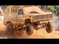 Super street mud racing trucks are rowdy