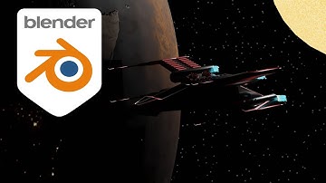 X-Wing Animation 🌑 | Blender | Gaming Project