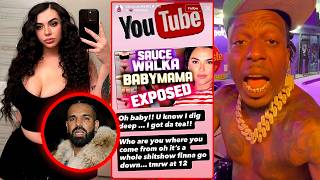 Sauce Walka Responds To Drake & His Baby Momma By Dropping A Diss Song!!