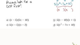 Prep for College Algebra Chapter 5 Practice Test #3