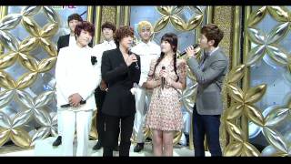 [HD]  111016  趙權人氣歌謠MC  (訪問FT Island)  Jokwon 조권