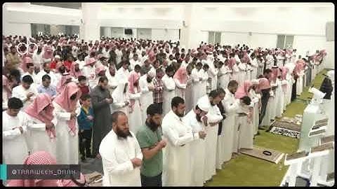 الشيخ ناصر القطامي  سورة الزمر وغافر ليله باكيه صلاة التهجد رمضان1440