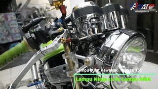 Lampu depan ninja ss | HMA Thailand Modif murah kualitas wah