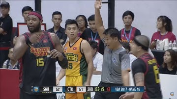 VBA 2017 || Bán Kết 1 - Game 3: Saigon Heat vs Cantho Catfish 08/11| VBA 2017 by Jetstar
