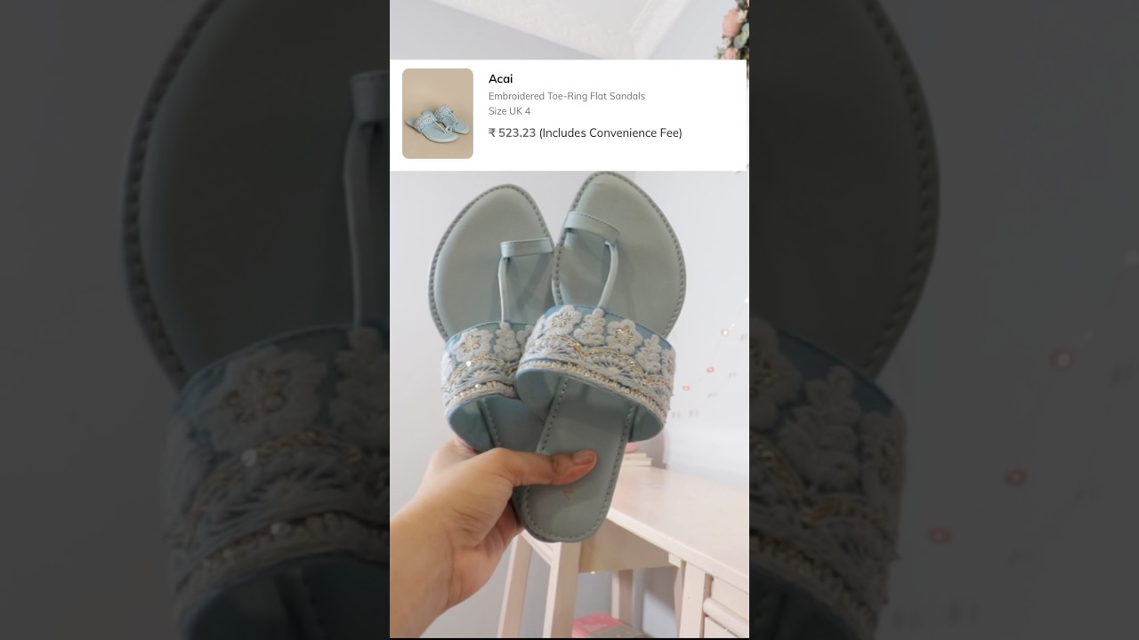 Pretty Pastel Flats from AJIO✨