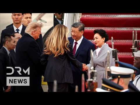 GRAND WELCOME: Trump and Melania Greet Xi Jinping at Maryland Airport for Historic US Visit | AC1G