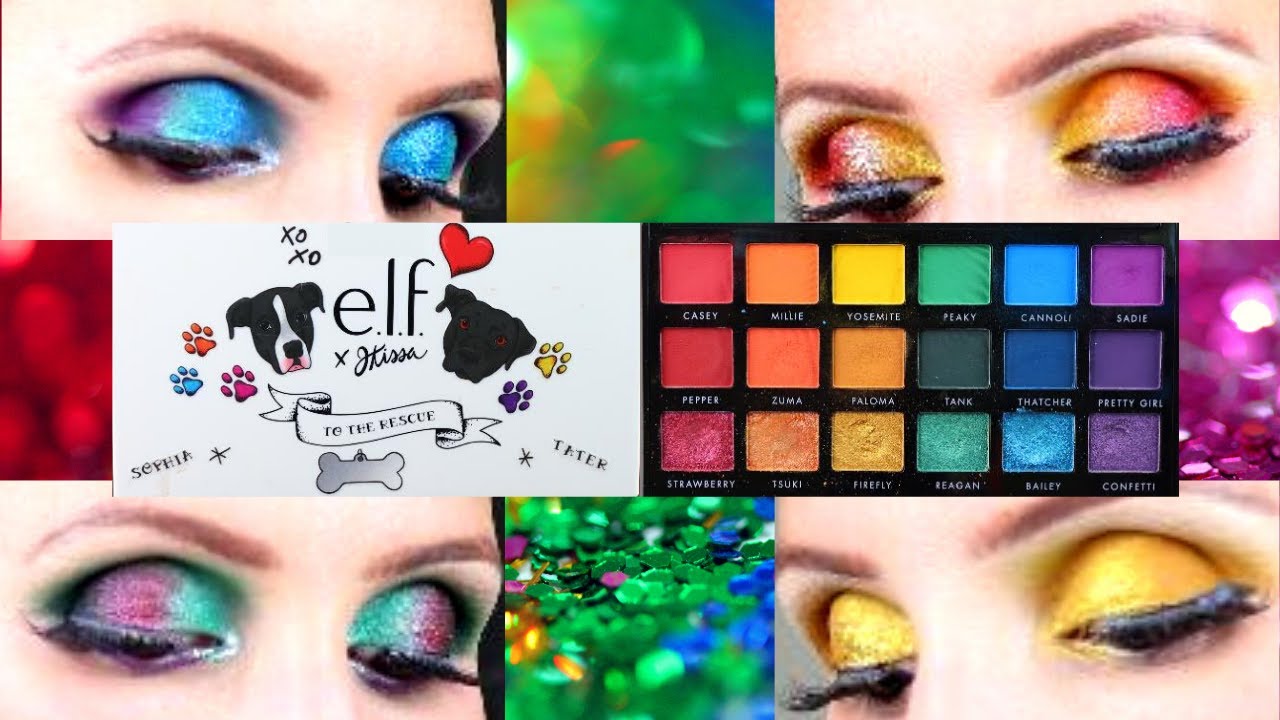 4 Looks using the ELF x JKissa Palette! Affordable Eyeshadow Palette!