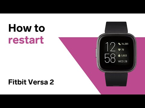 how to reboot a fitbit versa