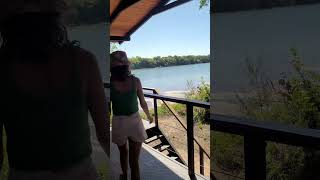 Vista del Río Uruguay desde el refugio de la Isla Campichuelo #naturaleza #ecoturismo #entrerios