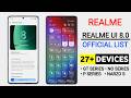 Realme Ui 8.0 Update - OFFICIAL LIST (27+ Devices) Android 17 for 14 Pro/P2/P3/P4,GT 6T/7T,Narzo80