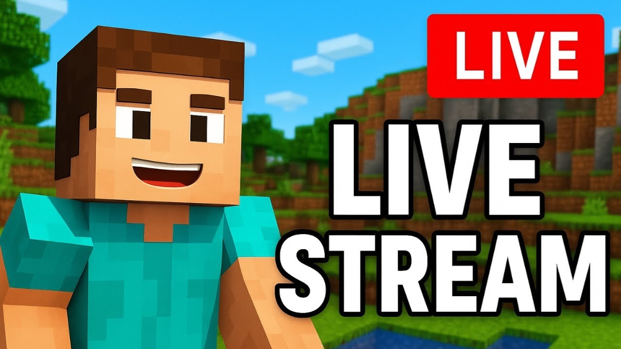 Minecraft Java Vulkan Live Stream Minecraft Live Stream - YouTube
