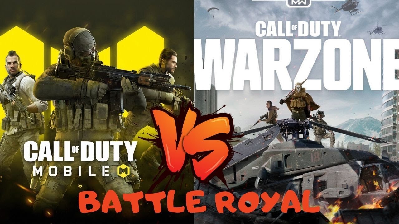 COD Warzone vs COD Mobile Battle Royale 