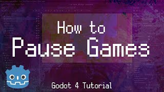 How to Pause the Game  - Godot 4 Gdscript Tutorial @ChrisTutorialsYT
