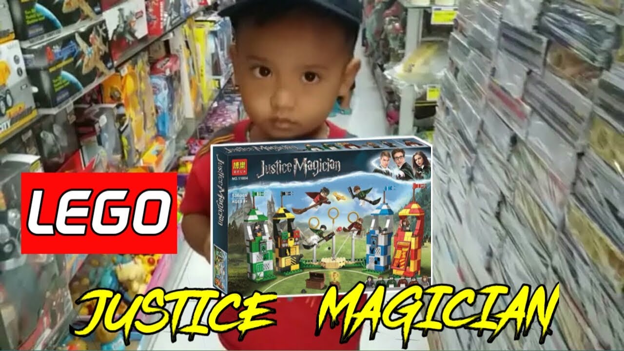 beli mainan baru justice magician lego harry potter YouTube