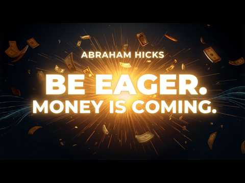 ABRAHAM HICKS BE EAGER. MONEY IS COMING. #manifest#mindset  #energy #positivethinking #abrahamhicks