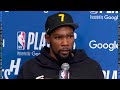 Kevin Durant Postgame Interview - Game 3 - Celtics vs Nets | 2022 NBA Playoffs