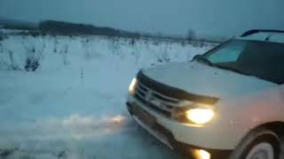 Белый дастер с блоккой иж-техно