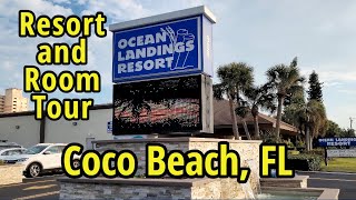 OCEAN LANDINGS Resort and Racquet Club Tour. In Coco Beach, Florida! Affordable Oceanfront Resort.