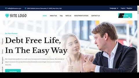 Unique HYIP TEMPLATE 263