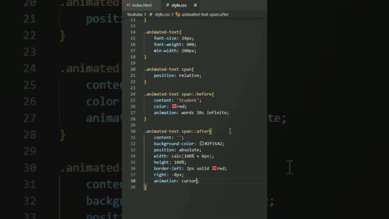 Text Animation In CSS Multiple Text Typing Animation YouTube Text Animation In CSS Multiple Text Typing Animation YouTube