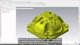 Mastercam X8 - Surface Modeling Enhancements