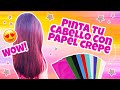 CABELLO DE COLOR FANTASÍA PARA NIÑAS / FÁCIL Y ECONÓMICO 😍👌