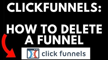 Clickfunnels Tutorial - How To Delete A Sales Funnel