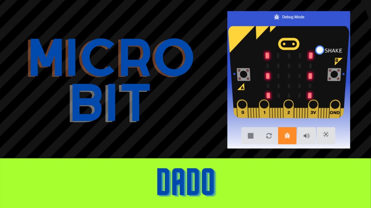 Dado en micro:bit - YouTube
