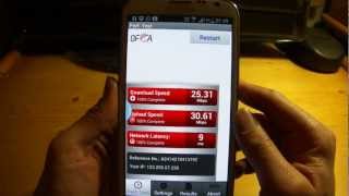 Hong Kong LTE Speed Tests: LTE vs 3G vs EDGE vs WIFI Samsung Note 2 LTE N7105 part 2 (O.F.C.A) screenshot 5