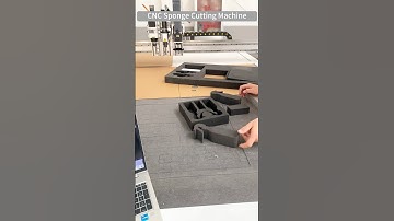 CNC Foam Cutting Machine | Sponge Cutting Machine #oscillatingknifecuttingmachine