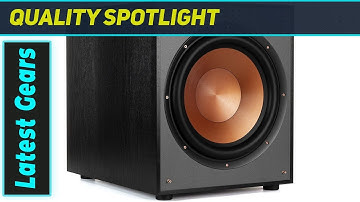 Klipsch R-120SW: Incredible Home Theater Bass