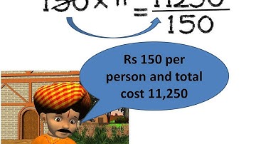 Maths - How to find root of a simple linear equation - English