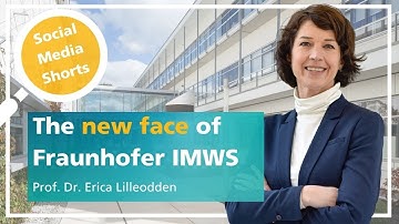 The new face of Fraunhofer IMWS 🙋🏻‍♀️ | Interview cutout with Director Prof. Dr. Erica Lilleodden