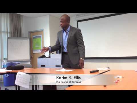 The Power of Purpose - Motivational Speaker Karim R. Ellis - YouTube