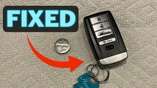 Car Key Fob Not Working After Replacing Battery? FIXED