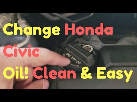 2006-2011 Honda Civic OIL CHANGE | Easy and Simple