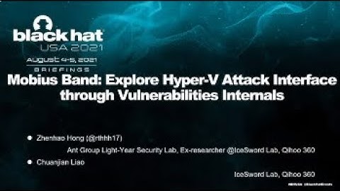 Mobius Band: Explore Hyper-V Attack Interface through Vulnerabilities Internals