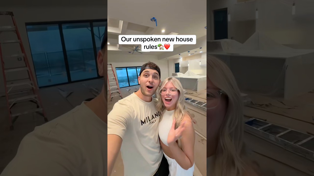 Our unspoken new house rules 🏡😍 