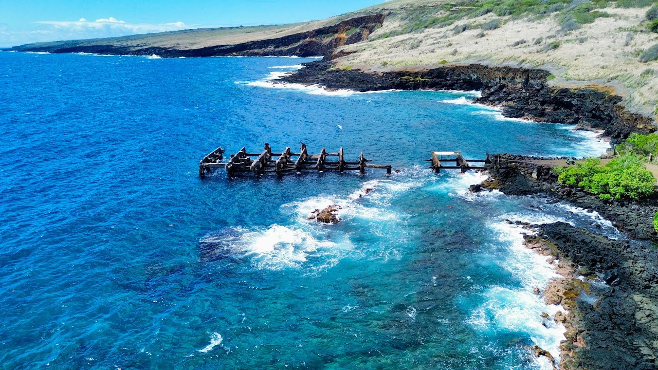 Big island Hawaii 1. Drone and video footage. 