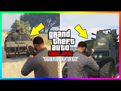 gta-online-new-bulletproof-&-armored-car-tests---gunrunning-dlc-vehicles-buyer-beware!-(gta-5)