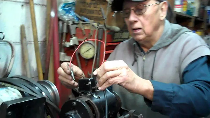 Setting Polarity and Adjusting Output of 1952 Auto Lite 6 Volt Generator
