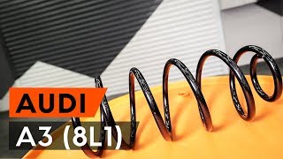 Sostituzione Molla ammortizzatore anteriore (sinistro e destro) AUDI A3 (8L1) - video istruzioni