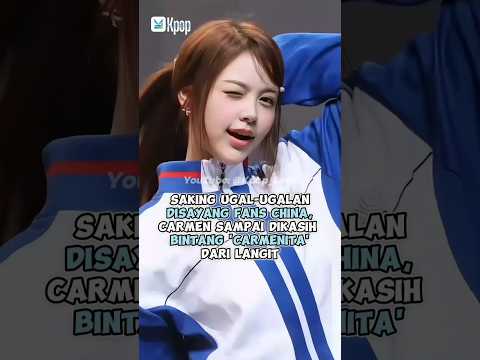 fans china sayang banget sama carmen sampai dibeliin bintang? #kpop #shorts