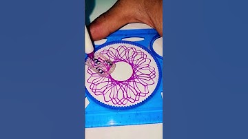 Hypnotic Spirograph Loops! 🔄✨ #OddlySatisfying