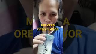 Milk tea oreo flavor, shorts shortvideos shortsviral foodvibes