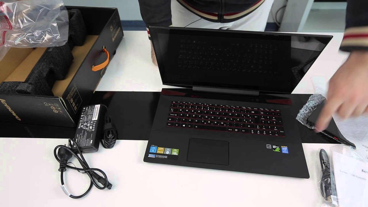 Unboxing LENOVO IdeaPad Y70-70 Touch - YouTube