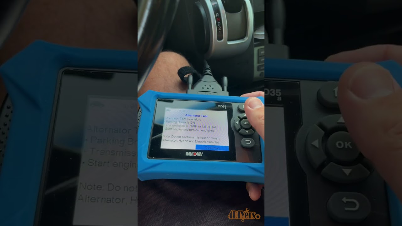 How to Test your Car Alternator Using the Innova SD35